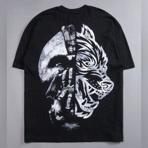New Darc Sport X Bane [Med] BORN IN IT V2 "PREMIUM" OVERSIZED TEE BLACK